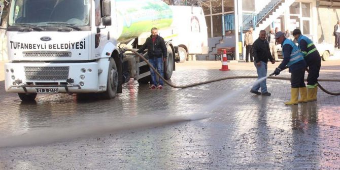 Tufanbeyli’de Bahar Temizliği