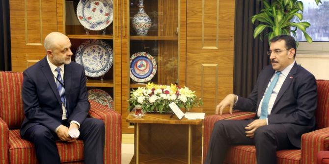 Bakan Tüfenkci, Polonya Büyükelçisi Lang’ı Kabul Etti