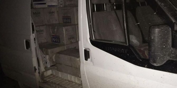 Şırnak’ta 40 Bin Paket Kaçak Sigara Ele Geçirildi