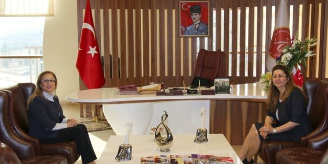 Defterdar Ercoşman, Rektör Kılıç’a Veda Ziyaretinde Bulundu