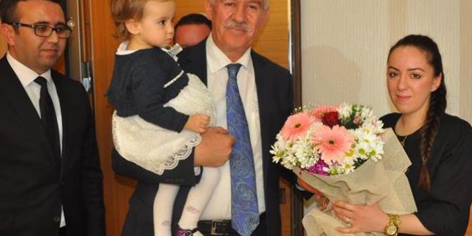 İl Milli Eğitim Müdürü Osman Elmalı Şehit Yiğitcan Ciğa´nın Ailesini Ziyaret Etti