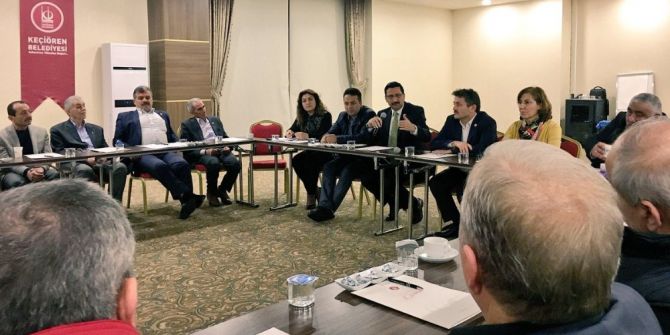 Keçiören Belediyesi Muhtarlarla İstişare Toplantısı Düzenledi
