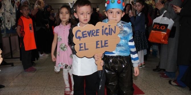 Miniklerden “Naylon Poşete Hayır”