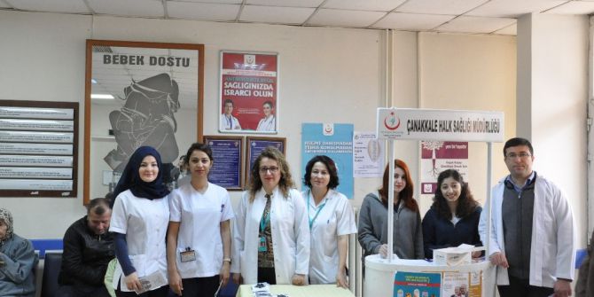 Devlet Hastanesinde Dünya Böbrek Günü Etkinliği