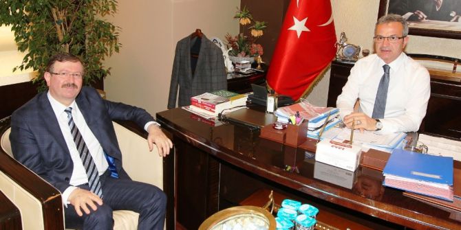 Başkan Köşker, İsu Genel Müdürü Bayram’ı Ağırladı