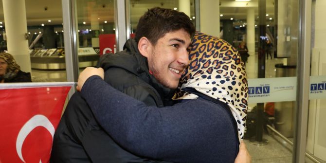 Avrupa Şampiyonuna Coşkulu Karşılama