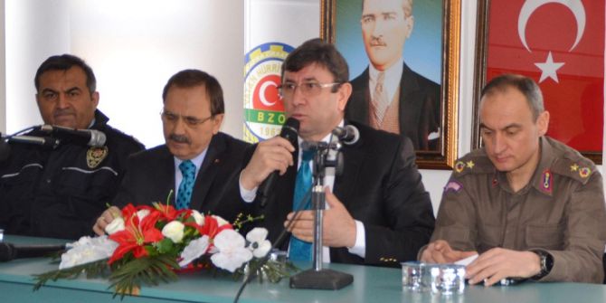 Bafra’da Güvenlik Toplantısı Yapıldı
