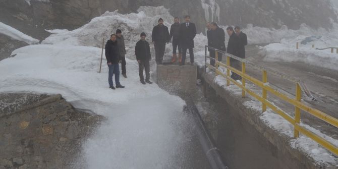 Başkan Asya, Su Kaynaklarında İncelemelerde Bulundu