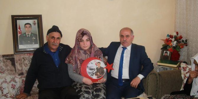 Sgk Kars İl Müdürlüğü’nden Şehit Ailesine Ziyaret