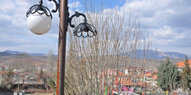 Gölpark’ın Lambalarına Zarar Verildi