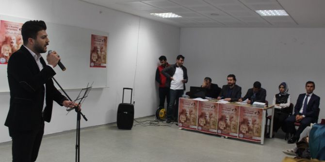 Adıyamanlı Gençler Şiirde Yarıştı