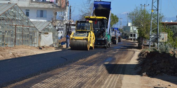Serik Yollarını Büyükşehir Yapıyor