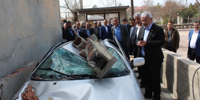 İstanbul Milletvekili Metiner Deprem Bölgesinde