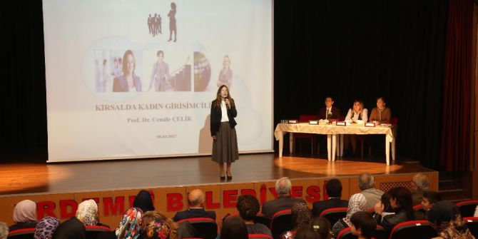 Erdemli’de Kadınlara Özel Program