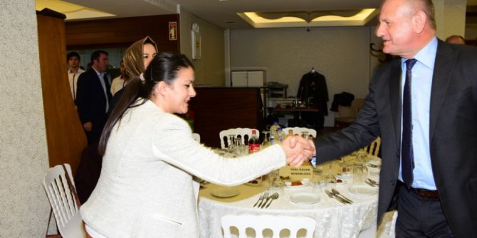 Başkan Mehmet Keleş, Kadınları Ağırladı