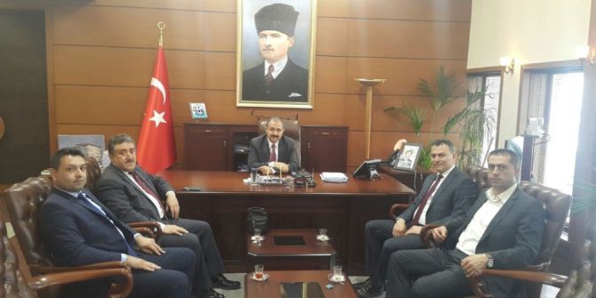 Çayder İlk Ziyaretini Vali Kaban’a Yaptı