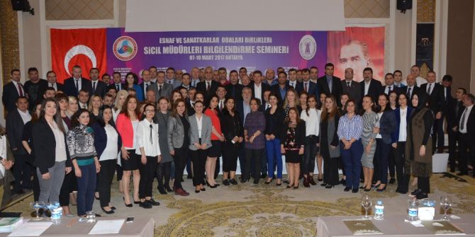 Sicil Müdürleri Bilgilendirme Toplantısı