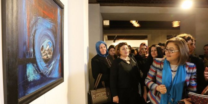 Gaziantep’te Kadın Sanatçılar Resim Sergisi