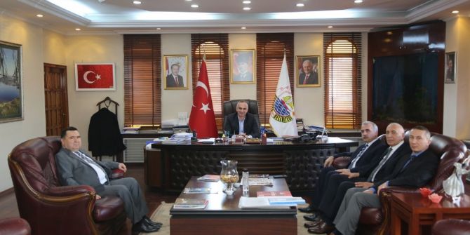 Vergi Daire Başkanı Çelik’den Yılmazer’e Ziyaret