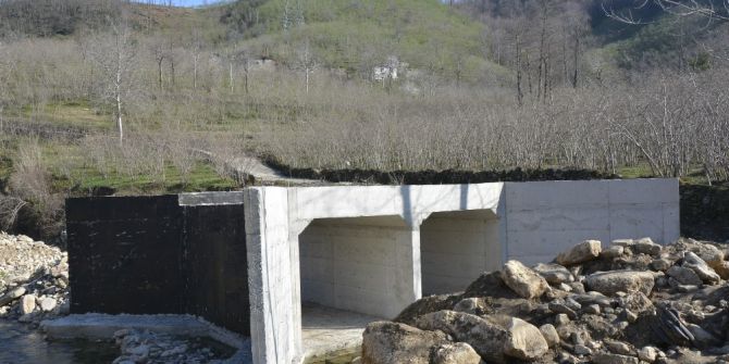 Fatsa’da Selden Yıkılan Menfezler Yeniden Yapıldı