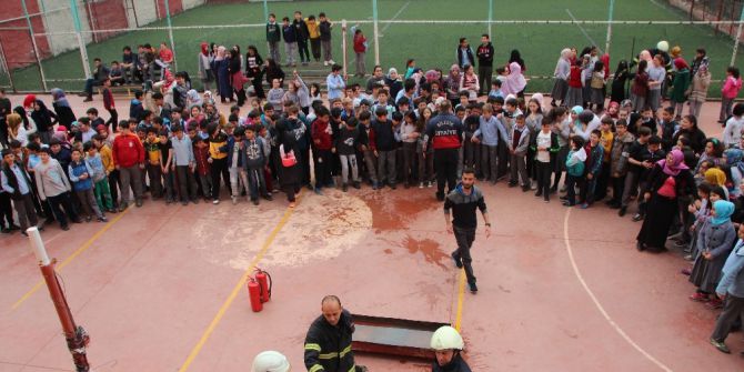 Bilecik’te Deprem Ve Yangın Tatbikatı