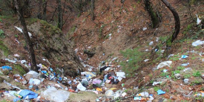 Kazdağları Çöplüğe Döndü