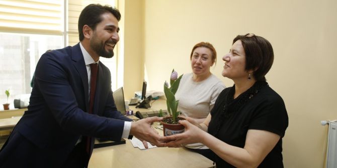 Gölbaşı Belediyesi Çalışanların Kadınlar Günü’nü Kutladı