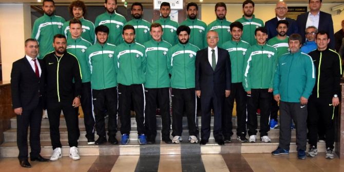 Yeşil-beyazlı Ekipten, Başkan Kayda’ya Bal Sözü