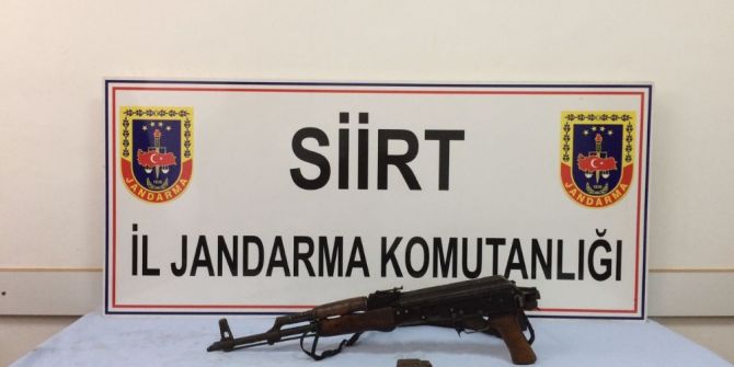 Siirt’te Metruk Evde Uzun Namlulu Silah Bulundu