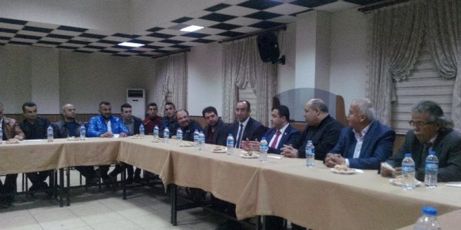 Ak Parti Hatay İl Başkanı Atıç, Yayladağı’ndaki Stk’larla Bir Araya Gelldi