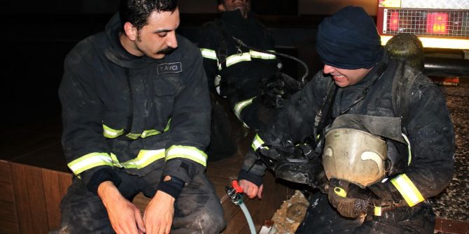 Bursa’da 11. Katta Çıkan Yangın Büyümeden Söndürüldü