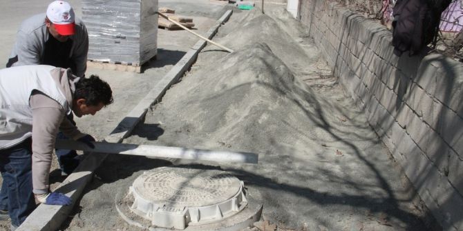 Kaldırım Çalışmaları Kaldığı Yerden Devam Ediyor