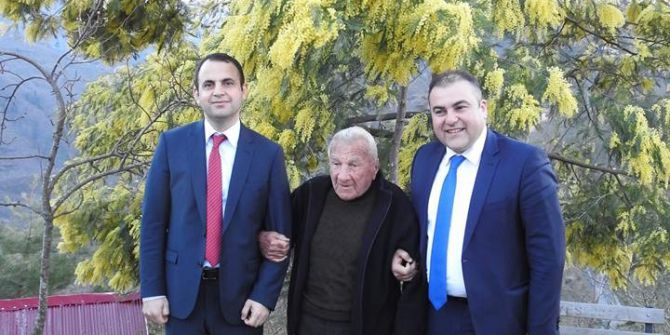 Şair Ahmet Kaçar’ı Ziyaret Ettiler