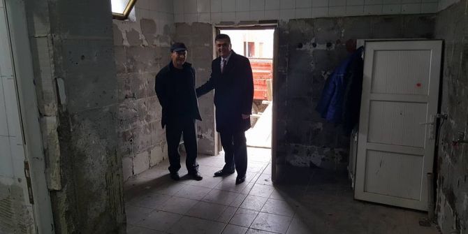 Pazaryeri’nde Yeni Mahalle Camii Yenileniyor