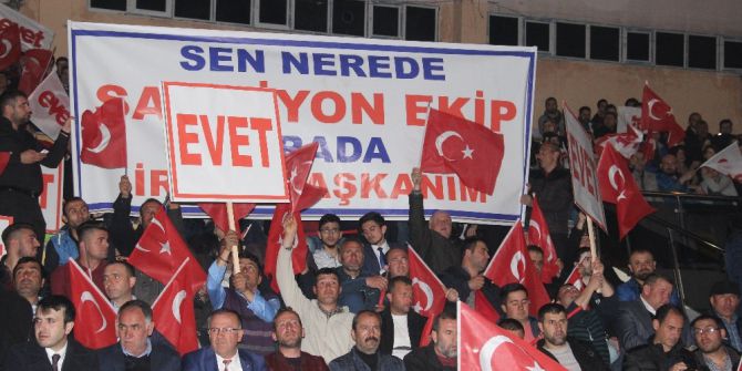 ‘Terör Örgütleri İle Dış Güçler Hayır Cephesinde Birleşti’