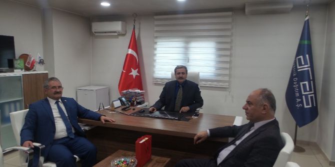 İlçe Belediye Başkanlarından Aras’a Hizmet Teşekkürü