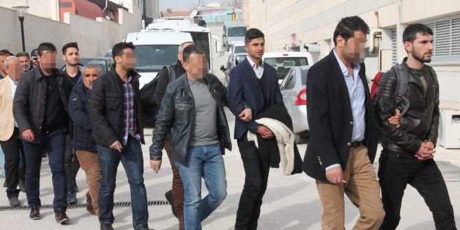 Elazığ’da Pkk/kck Operasyonu: 18 Şüpheli Adliyeye Sevk Edildi