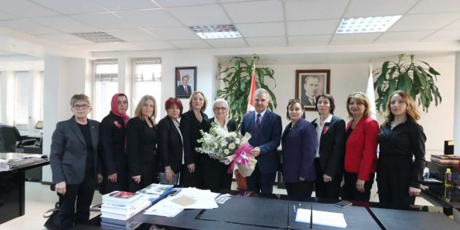 Türk Kadınlar Birliğinden Rektör Elmas’a Ziyaret