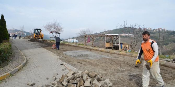 Toki İçin Yol Çalışmaları Sürüyor