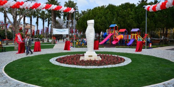 Jale İnan Parkı Manavgat’ta Açıldı
