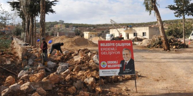 Erdemli Belediyesi, Mahalleleri Parke Taşla Kaplıyor