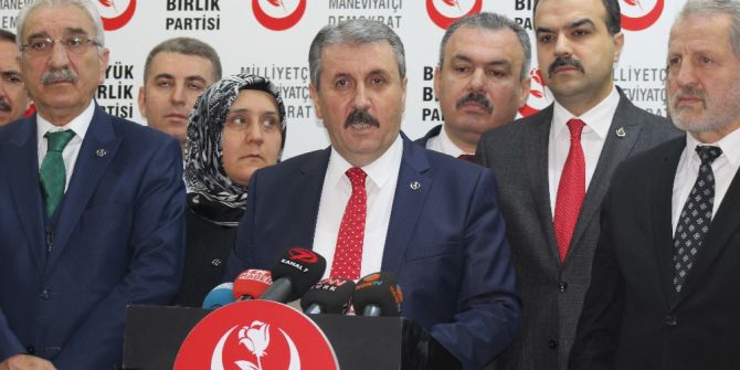 Bbp’den Medyaya Çirkin Tavır