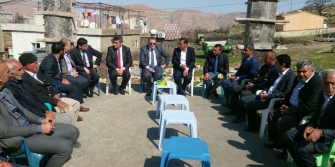 Saklı Köyünde Taziye Evinin Temeli Atıldı