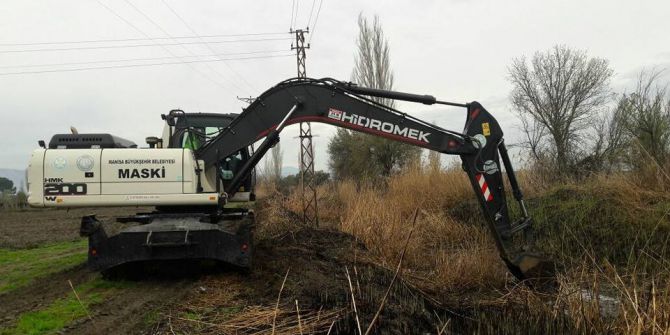 Akhisar’da Taşkın Tehlikesi Ortadan Kaldırıldı