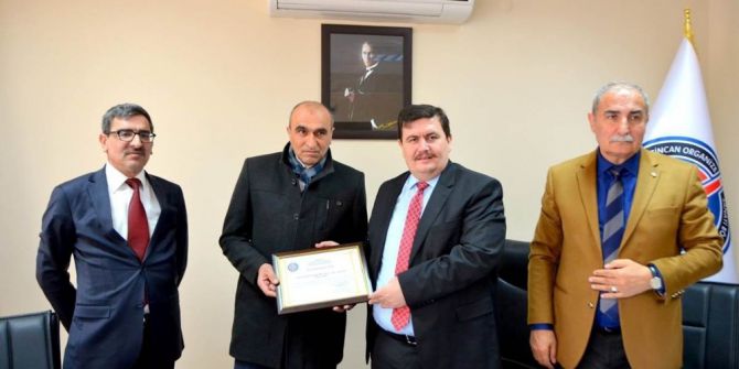 Osb’ De Ki Çalışmalara Destek Veren İşletmelere Tebrik