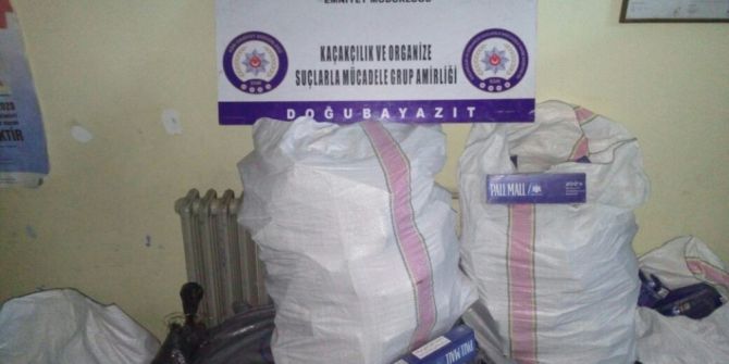 Ağrı’da 107 Bin 920 Paket Kaçak Sigara Ele Geçirildi