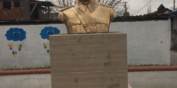 Kocagür Mahallesi’ndeki Atatürk Büstü Onarıldı