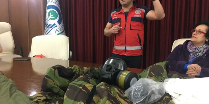 Dak Ekibi Kbrn Eğitimi Aldı