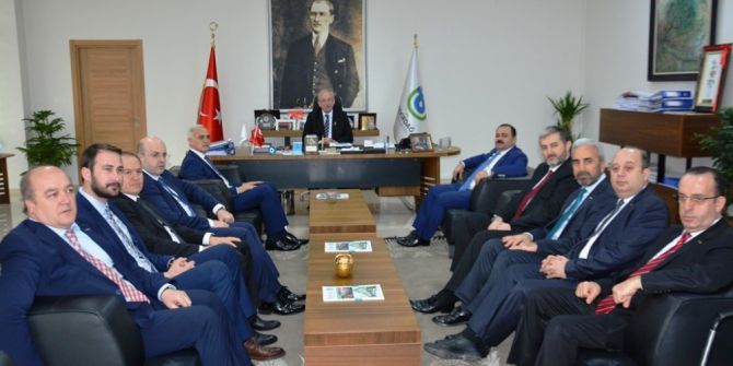 Olpak, Albayrak’tan Bilgi Aldı