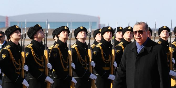 Cumhurbaşkanı Erdoğan Moskova’da